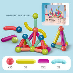 Spielzeug für Babys Magnetische Bauklötze Spiel Magneten Kinder Set Kinder Magneten für Kinder Magnetische Bausteine