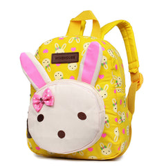 Custom-made children's schoolbag, canvas, rabbit, bear, baby, baby, baby and baby cartoon package