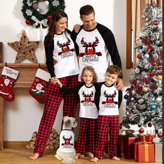 Familien-Weihnachts-Pyjamas, passende Sets, Weihnachts-Nachtwäsche, Eltern-Kind-PJs, Outfit für das Weihnachtsfest