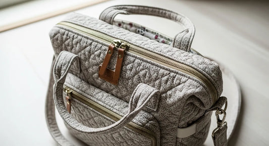 Quilt and Zip: The Complete Guide to Choosing, Using, and Making a Quilted Diaper Bag with a Zipper