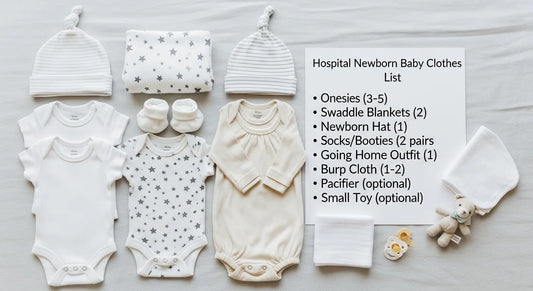 Complete Hospital Newborn Baby Clothes List: What to Pack for Delivery and Discharge (Checklist by Season and Situation)