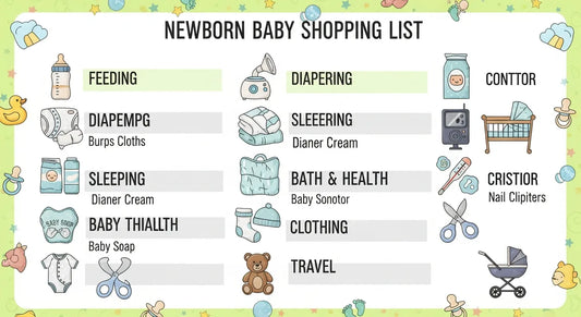 The Ultimate Newborn Baby Shopping List: What to Buy Before Your Baby Arrives (Complete Checklist, Quantities, Safety Tips)