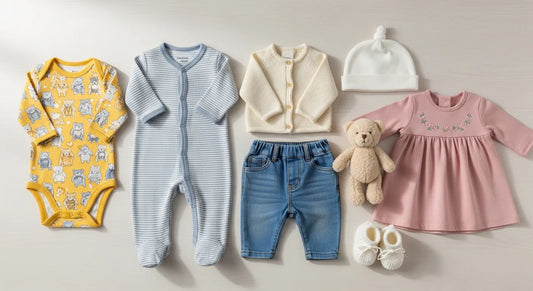 Essential Newborn Clothes Guide: What to Buy for 0–3 Months, How Many, Fabrics, Safety and Practical Tips