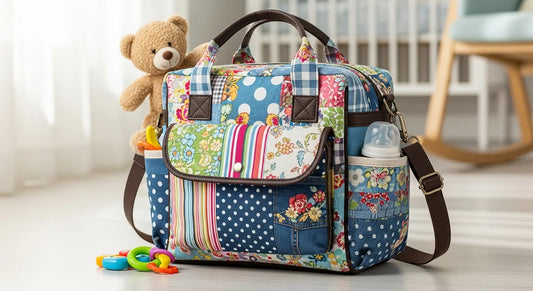 Patchwork Diaper Bag: The Complete Guide to Buying, Making, Caring for, and Styling a Quilted Nursery Bag