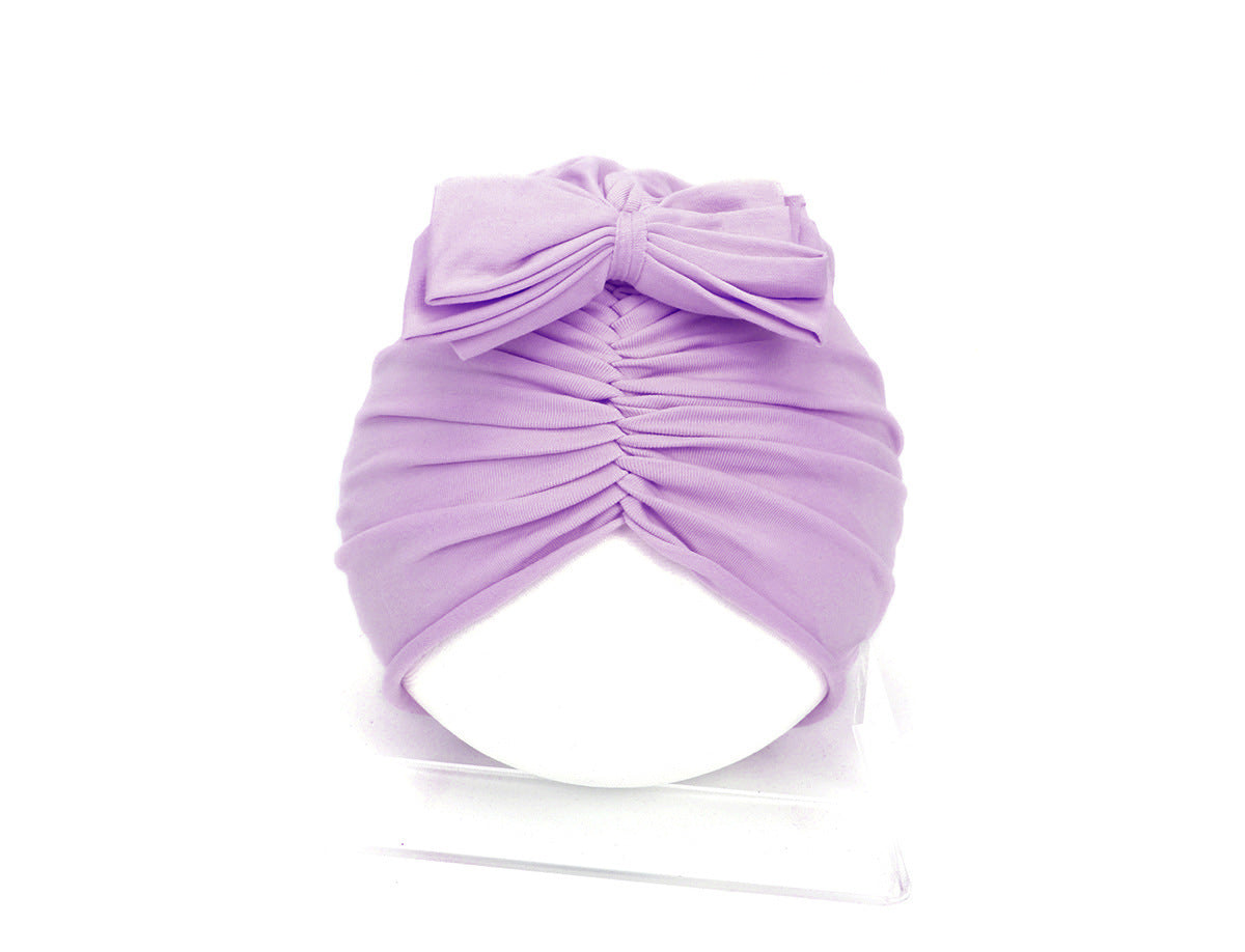 Süßer Babyhut für Neugeborene, weicher Mädchen-Hut, Turban, Kleinkind, Baby-Mütze, Haube, Kopftücher