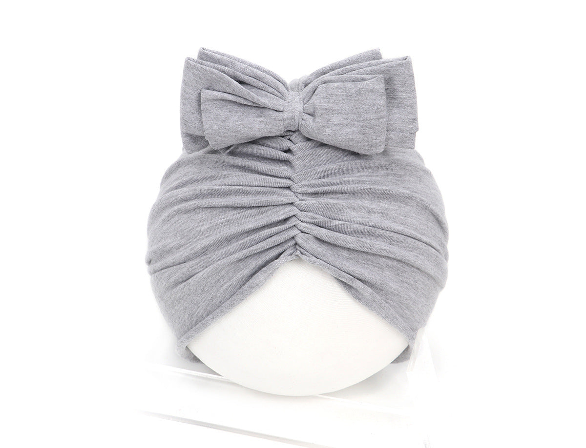 Süßer Babyhut für Neugeborene, weicher Mädchen-Hut, Turban, Kleinkind, Baby-Mütze, Haube, Kopftücher