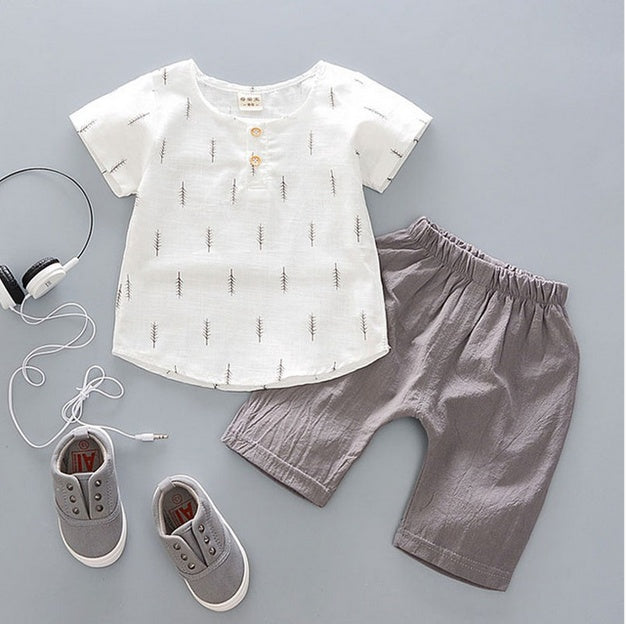 Summer baby boys outfits sports