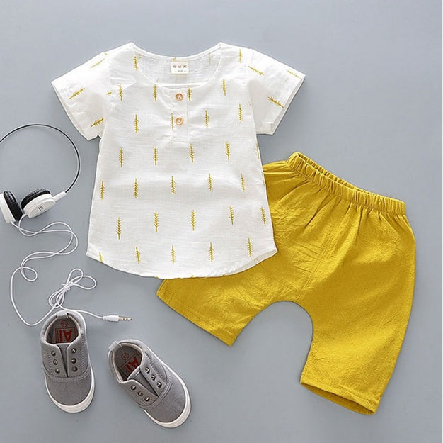 Summer baby boys outfits sports