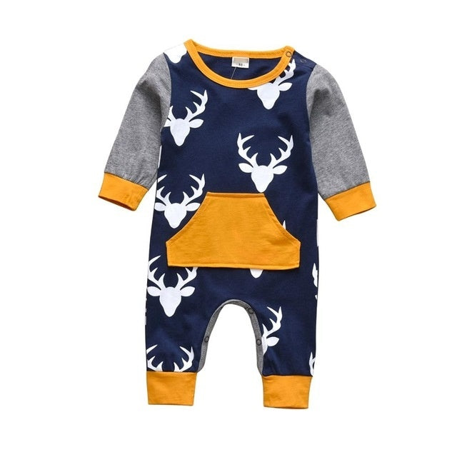Neugeborene Babybekleidung für Jungs und Mädchen Overall Kinder Jumpsuit